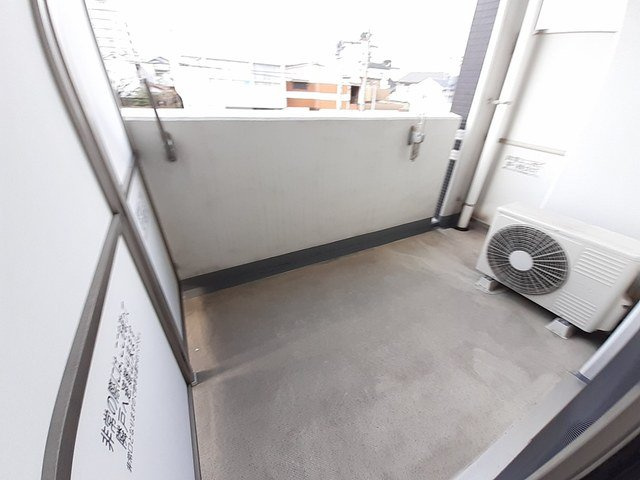 クレール姫路のバルコニー