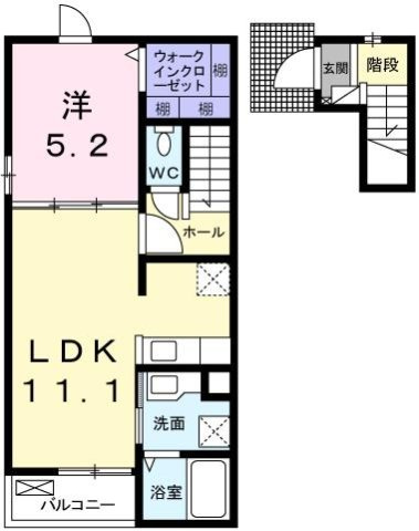 サンパレス安室の間取り