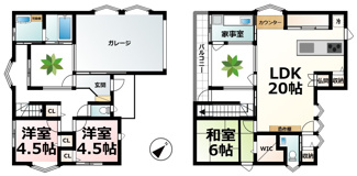 【間取り】 | 国分２丁目