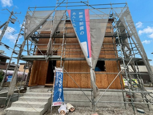 【Cradle Garden】　古河市駒羽根　第２　全1邸の外観|全居室南向き！
家事の負担を減らす『水廻り集中』設計のお家です♪
2026年7月撮影
