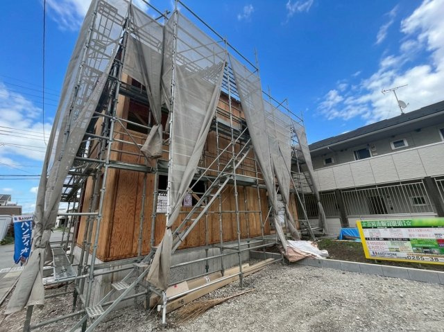 【Cradle Garden】　古河市駒羽根　第２　全1邸の外観|陽当たりの良いお庭でBBQや家庭菜園を楽しむことができます♪
2026年7月撮影