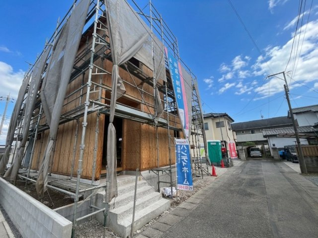 【Cradle Garden】　古河市駒羽根　第２　全1邸の前面道路含む現地写真|〇前面道路〇
西側約4m
北側5.95m
2026年7月撮影