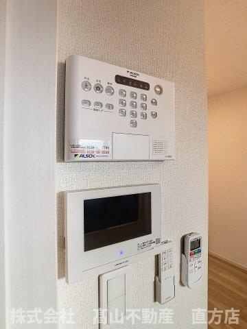 直方市大字感田のアパートのセキュリティ