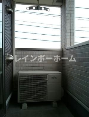 ハピネス和光のバルコニー