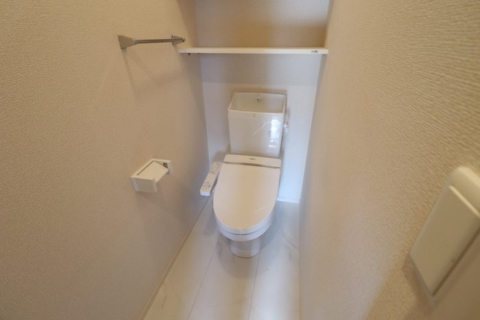 熊本市西区池亀町のアパートのトイレ
