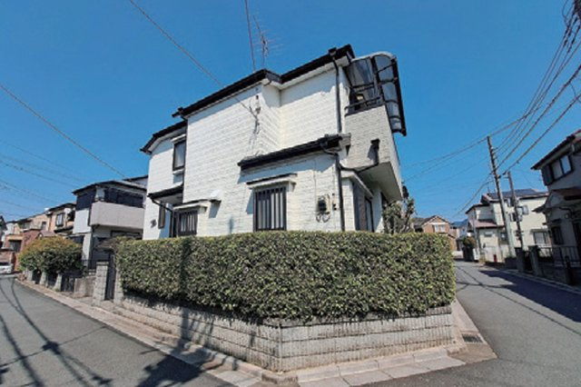 土地/新座市栄2丁目の前面道路含む現地写真
