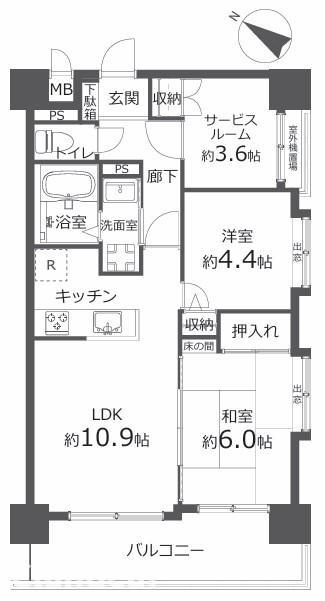 セザール第二堀切菖蒲園