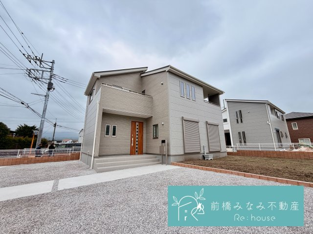 【新築】渋川市金井第19　４号棟(全４棟)　リーブルガーデン　新築建売分譲の外観|きれいな外観です