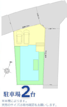 鎌倉市西鎌倉　新築戸建　全１棟の区画図