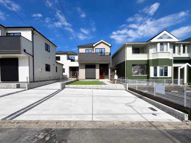 ハートフルタウン　江南市宮後町砂場東　全3区画分譲の前面道路含む現地写真|■前面道路　■ヤマダ不動産　株式会社リライフ　
■夢のマイホーム購入をフルサポートします！
