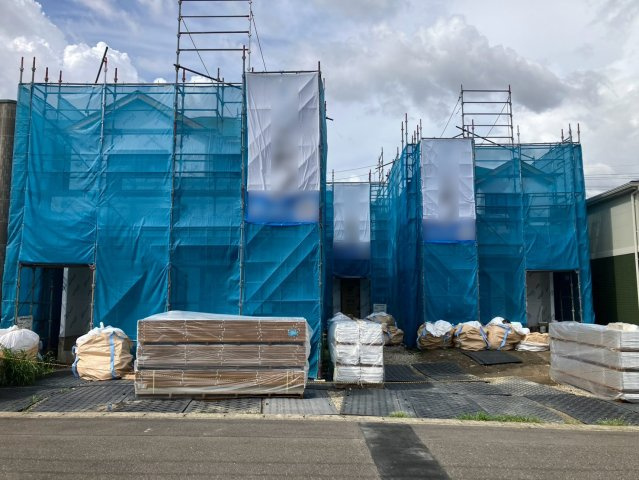 ハートフルタウン　江南市宮後町砂場東　全3区画分譲の外観|「現地（2026年7月19日）撮影」　
■全体写真　
■ヤマダ不動産　株式会社リライフ　