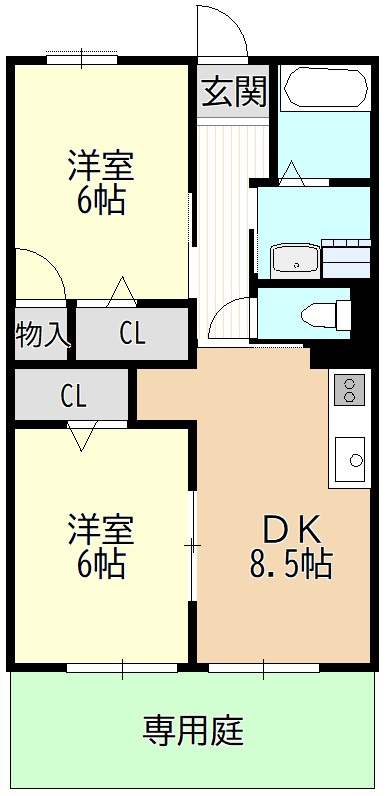 ＤＩＯの間取り