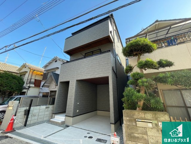 ■豊中市小曽根　第3期　新築一戸建ての外観|お客様に長く安心して住んでいだだける事にこだわった家づくり！住んでからのアフターサービスにもしっかりと取り組んでいます！