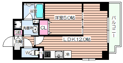 【間取り】 | ノーブルスクエア新町