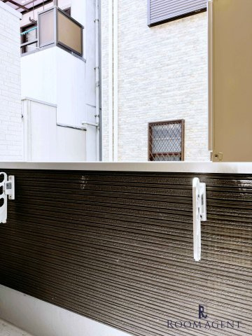 ハーモニーテラス上飯田北町のバルコニー