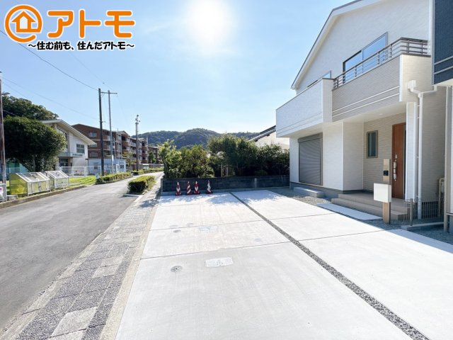 【駐車場】 | 駿東郡清水町徳倉2622番　新築一戸建て　A号棟 | ゆったりスペースで、駐車も楽ちん♪
