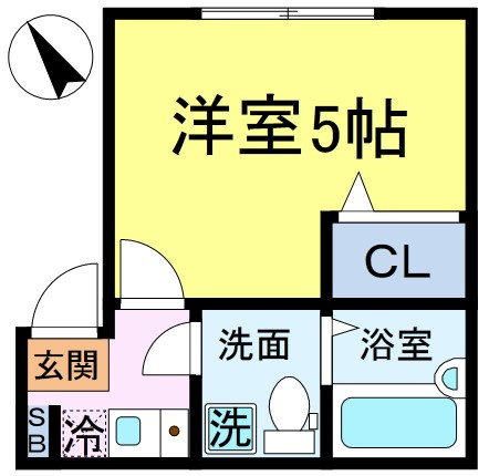 Grip新小岩の間取り