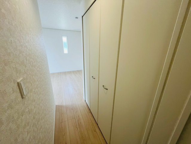 【Cradle Garden】　古河市諸川　第９　全3邸の収納|〇２号棟　クローゼット〇
大切なお洋服もしっかり収納できます♪
2026年5月撮影