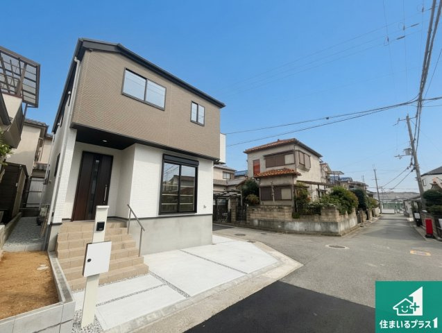 加古郡稲美町六分一　第1期　新築一戸建ての外観|お客様に長く安心して住んでいだだける事にこだわった家づくり！住んでからのアフターサービスにもしっかりと取り組んでいます！