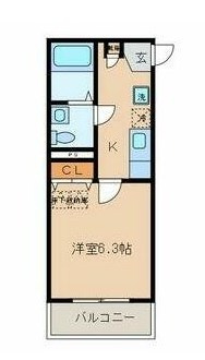 リヴェール杉並の間取り