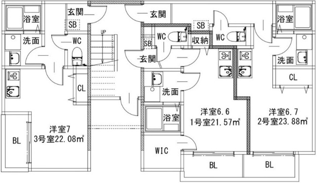 【間取り】 | nine tree千歳