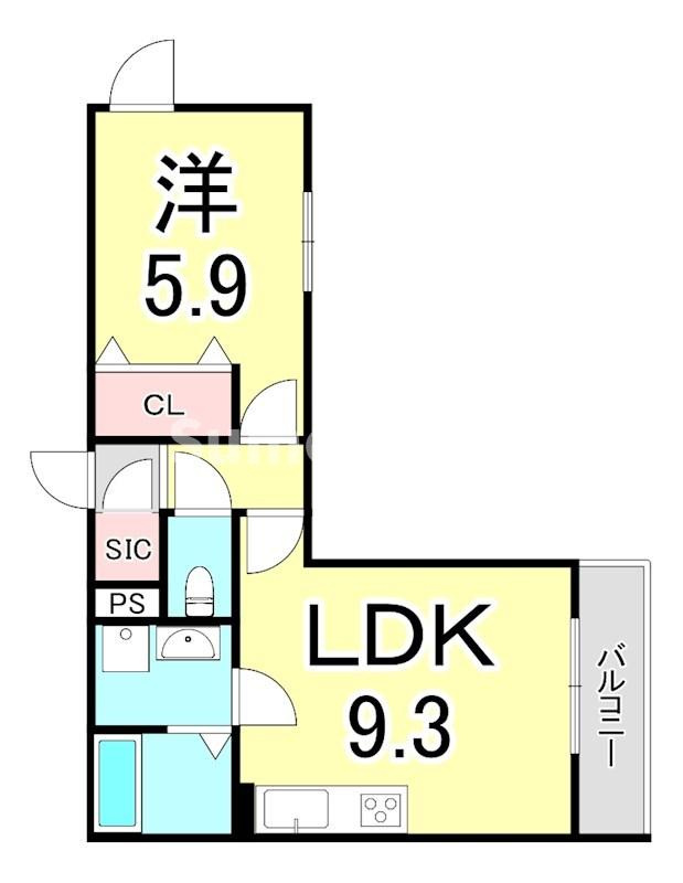レガーロ上沢の間取り