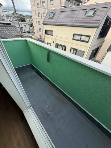 ハニーハイツのバルコニー