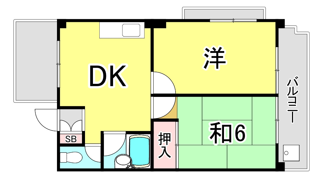 ブラン段上町の間取り
