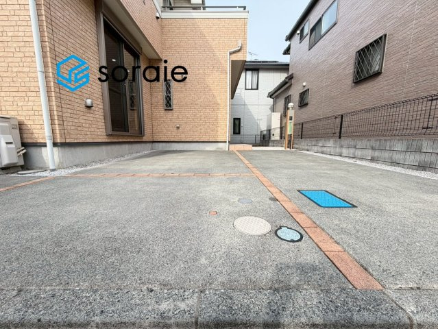 狭山市水野　中古戸建の駐車場|6/16　撮影