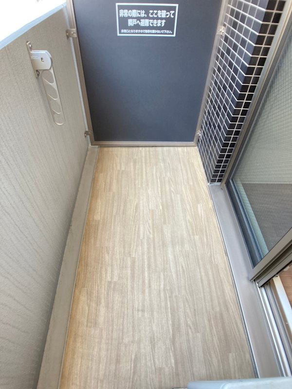 ララプレイス阿波座駅前フェリオのバルコニー