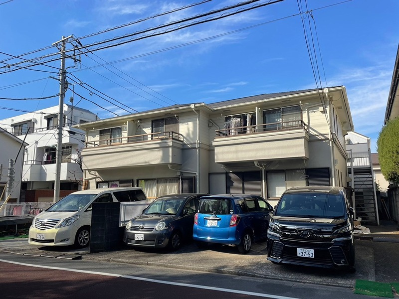 コルシード祐天寺のバルコニー
