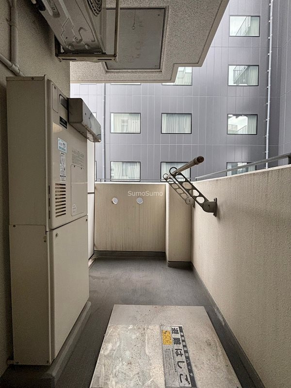 アーデン京町堀イーストのバルコニー