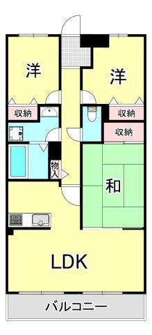 ウエストコート11番街の間取り