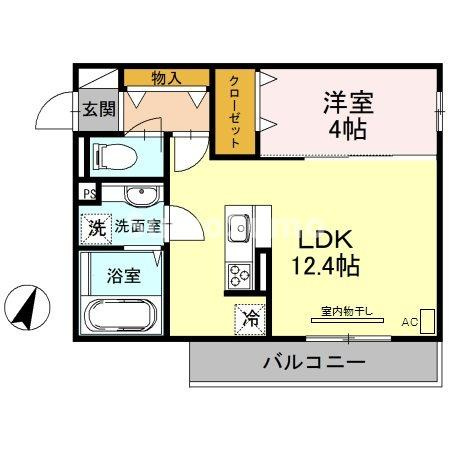 ディアコート住吉本町の間取り