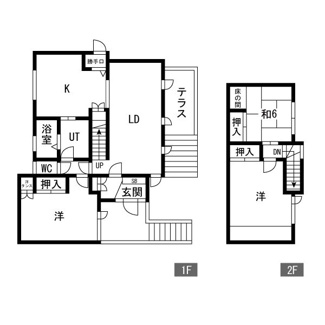 【間取り】 | 東雁来8-1戸建