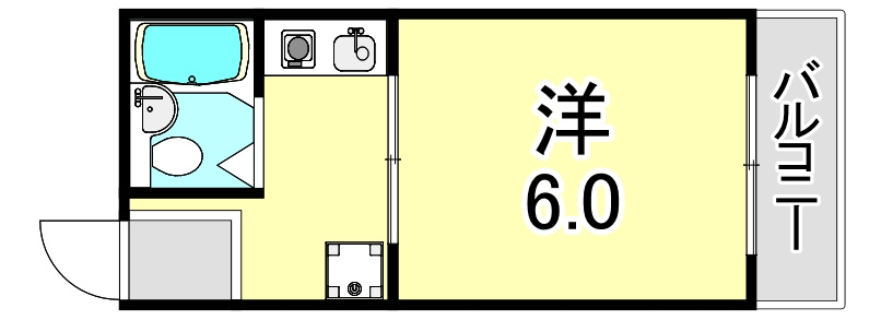 ヴィラ福原の間取り