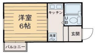 ヴィラ福原の間取り