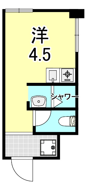 深江本町マンションの間取り