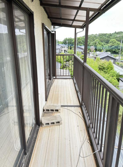 【バルコニー】 | 那珂市平野　中古戸建