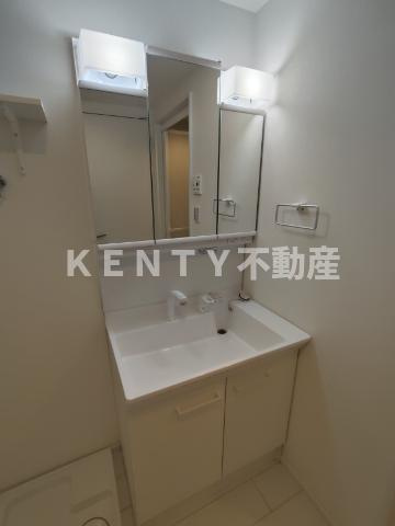 【洗面所】 | モンテパラッツォ大森山王 | 明るい洗面所です