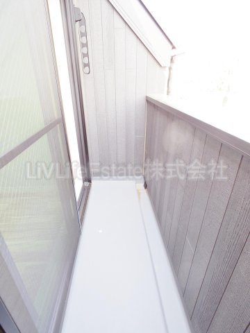 西東京市南町６丁目のアパートのバルコニー