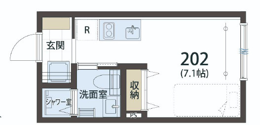 西東京市南町６丁目のアパートの間取り