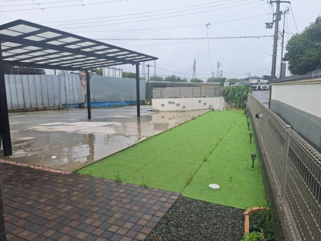 和歌山市善明寺　築浅戸建住宅の庭