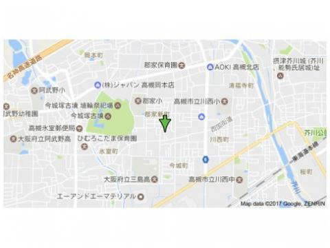 タウニー阪井の地図