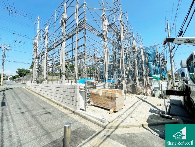 神戸市西区竹の台　第7期　新築一戸建ての外観|周辺は落ち着いた街並みの住宅地！子育てがしやすい住環境です！まだ未完成ですが、現地でしかわからない事もございます。是非一度ご覧ください。