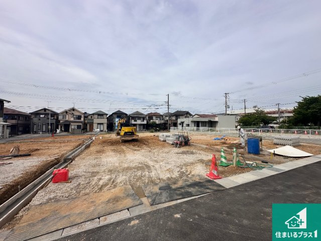 神戸市西区竜が岡　第8期　新築一戸建ての外観|周辺は落ち着いた街並みの住宅地！子育てがしやすい住環境です！まだ未完成ですが、現地でしかわからない事もございます。是非一度ご覧ください。
