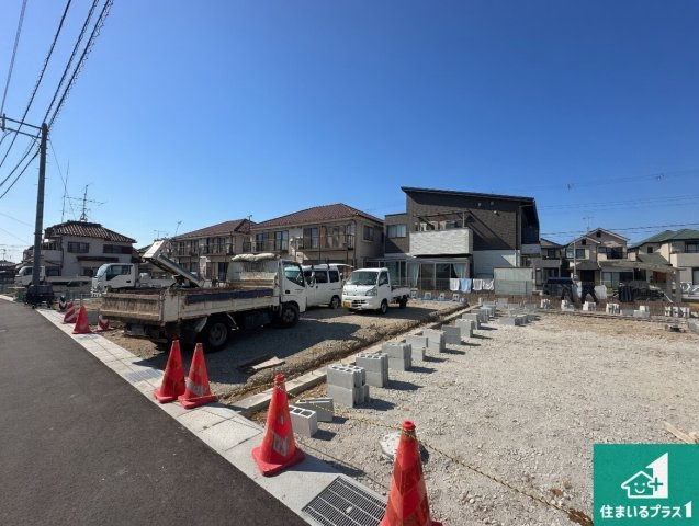 神戸市西区竜が岡　第8期　新築一戸建ての外観|周辺は落ち着いた街並みの住宅地！子育てがしやすい住環境です！まだ未完成ですが、現地でしかわからない事もございます。是非一度ご覧ください。