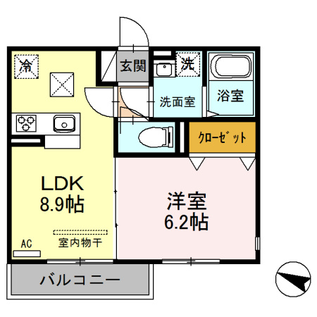 ブランヴェニールの間取り
