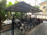 駐輪場です。