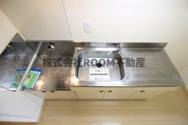 エレファントマンション16号館のキッチン|使いやすいキッチンです